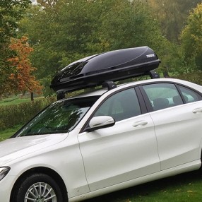 Ocean 100 Car Roof Box 360L - Glossy Black