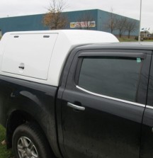 Double Cab Canopy with Gull Wing Sides on Ranger