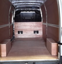 Ply Lining - Renault Master - 12mm floor and bulkhead 6mm walls