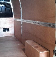 Ply Lining - Renault Master with Cargorail