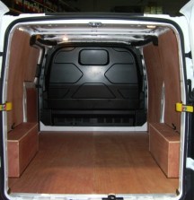 Ply Lining - Ford Transit Custom - 12mm floor and wheel arches 6mm walls