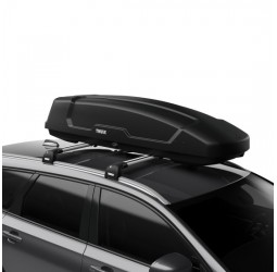Force XT Sport (300L) Car Roof Box - Black Aeroski
