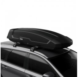 Force XT (500L) Car Roof Box - Black Aeroskin