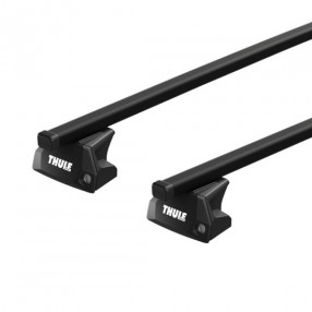 Audi Q5 08-17 with Flush Rails Square Roof Bar Full Kit