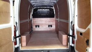 Ply Lining Renault Master with Bulkhead