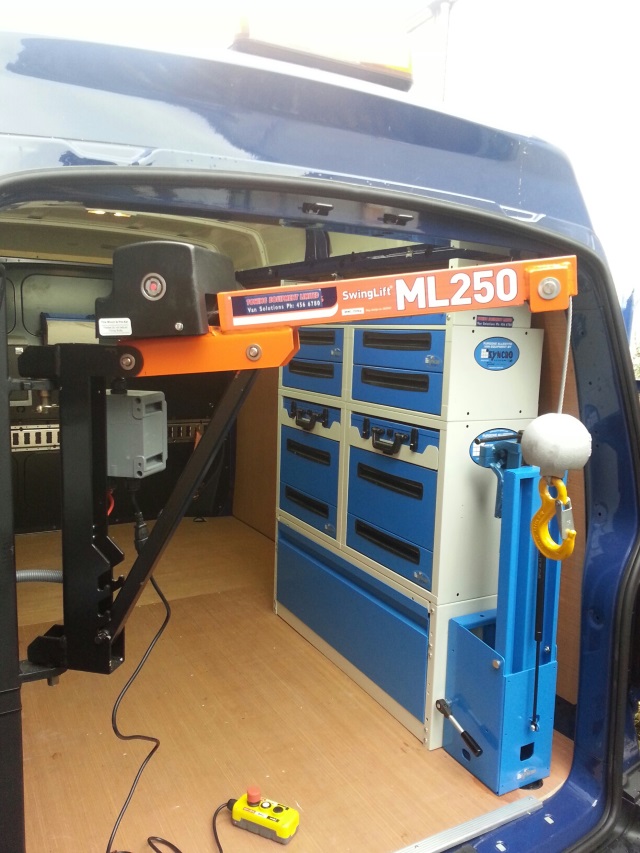 winch_and_shelf_unit Towing Equipment Limited