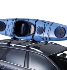 Thule Hull-a-Port Kayak Carrier on car