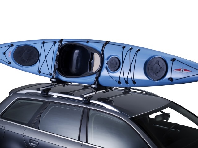 Thule Kayak Support on car - carries 2 Kayak