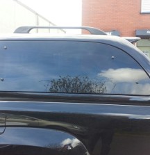Double Cab Canopy with Glass Side Windows on Amarok