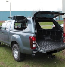 King Cab Canopy with Gull Wing Windows on Ranger