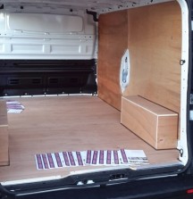 Ply Lining - Opel Vivaro - 12mm floor and wheel arches 6mm walls