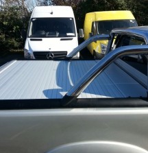 Mountain Top Roll Cover with Sport Bar on Hilux