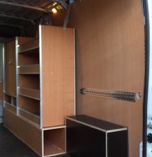 Van Shelving Fiat Ducato - Fitout