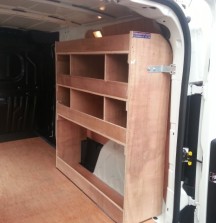 Van Shelving Opel Combo - Right Side Shelving