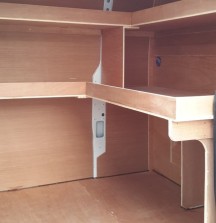 Van Shelving Opel Movano - Fitout