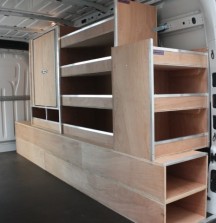 Van Shelving Renault Master - Fitout