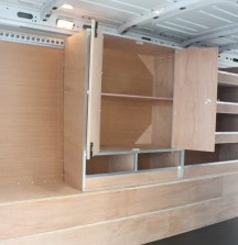 Van Shelving Renault Master - Cupboard