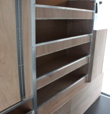 Van Shelving Renault Master - Shelves