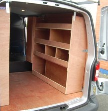 Van Shelving VW T5 - Right Side