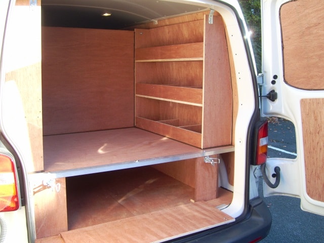 peugeot partner van racking